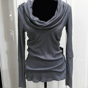 Splendid long sleeve blue shirt size medium